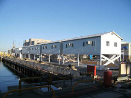 Modular Exterior Office Towers at Naval Station