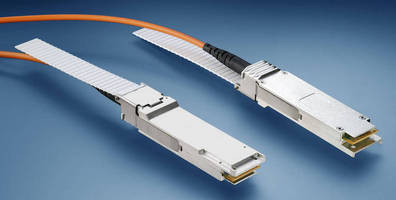 Active Optical Cable Assemblies operate up to 10 Gbps/lane.