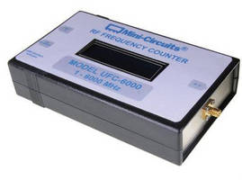 USB-Powered Frequency Counter has wide RF frequency range.