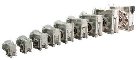 Right Angle Worm Gearboxes are durably constructed of aluminum.