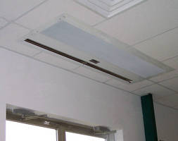 Ceiling Mount Air Curtain suits commercial front entrances.