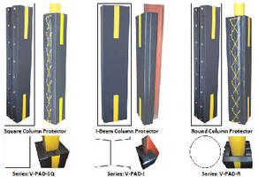 Structural Column Pads protect personnel from workplace injury.