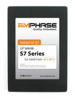 Ruggedized Flash-Based SATA SSD has 3 Gbps bus interface.