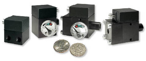 Differential Pressure Transmitters feature miniature design.