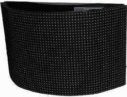 Flexible LED Video Screen suits indoor applications.