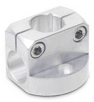 Two-Way Base Connector Mini-Clamps come in metric sizes.