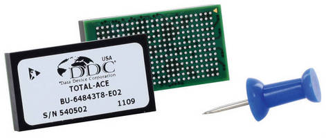 Integrated Circuit simplifies MIL-STD-1553 design.
