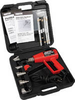 Welding Kit provides hot air welding of thermoplastics.