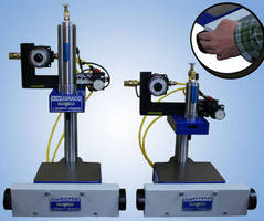 Benchtop Pneumatic Press suits small-scale applications.