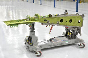 Spirit AeroSystems Celebrates Rollout of First Test Pylon for Bombardier CSeries Aircraft Program