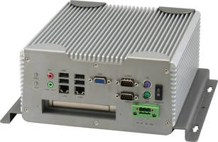 Fanless Embedded Controller has anti-vibration properties.