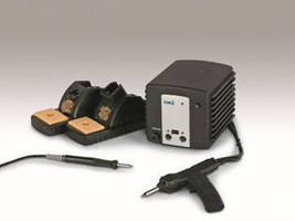 Desoldering System offers 2 hand-piece configurations.