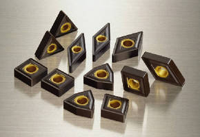 Coated Carbide Insert resists wear and chipping.