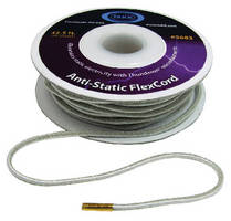 Anti-Static Cord stretches to double its length.