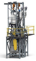 Material Handling System feeds, meters, and blends 12,000 lb/hr.
