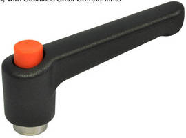 Push Button Adjustable Levers have stainless steel components.