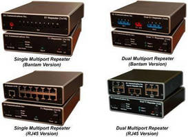 Multiport T1 E1 Repeater increases signal range and number.