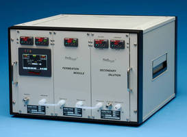 Gas Standards Generator offers variable concentration at constant flow.