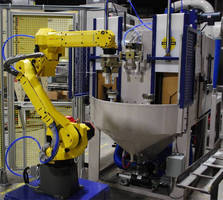 Robot Tended Spindle-Blast Machine