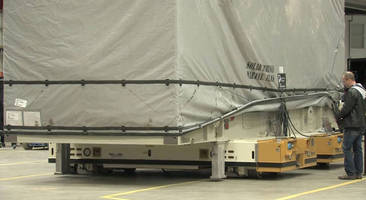 Self-Propelled Transporter Slashes Turbine Manufacturing Costs