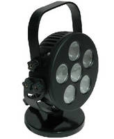 LED Light Emitter features magnetic mounting system.