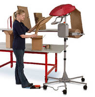 Paper Void Fill System uses advanced crimping system.