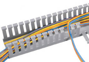 Narrow Slot Wire Duct suits high-density applications.
