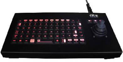 Illuminated Industrial Keyboards suit mobile applications.