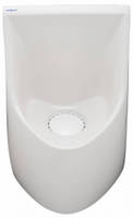 Waterless Urinal has environmentally conscious design.