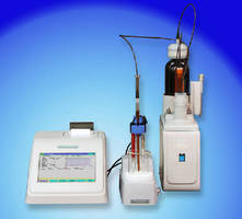 Potentiometric Titrator runs 4 types of titration simultaneously.