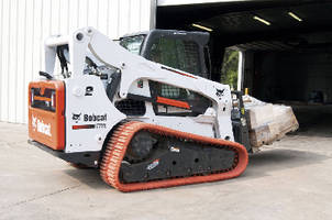 Rubber Replacement Track fits compact and mini track loaders.
