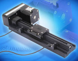 Motorized Linear Rail System saves space with fold-over design.