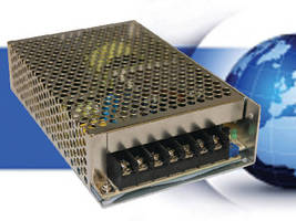 Switching AC/DC Power Supply delivers 100 W regulated output.