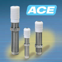 Stainless Steel Shock Absorbers suit long-life applications.