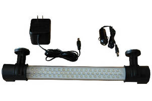 LED Light Stick features rechargeable design.