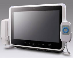 Touchscreen Infotainment Terminal enhances patient care.
