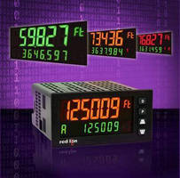 Digital Panel Meter offers dual counter, dual rate meter.