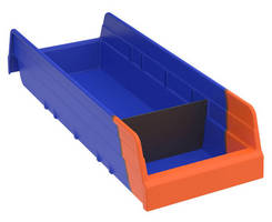 Two-Toned Bins offer effective, at-a-glance inventory control.