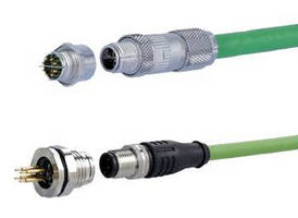 Industrial Ethernet M12 Connectors from RIA CONNECT, Inc