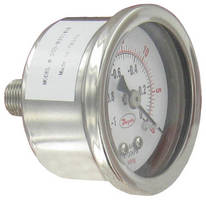 Industrial Pressure Gauges are constructed fo stainless steel.