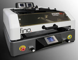 Tabletop Screen/Stencil Printer features semiautomatic operation.