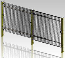Steel Safety Guarding minimizes required floor space.
