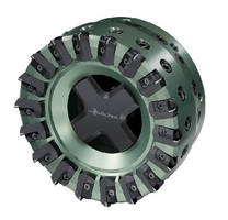 Cartridge Type Milling Cutter machines non-ferrous materials.