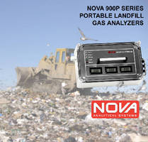 Landfill and Biogas Analyzers feature portable design.