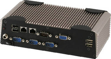 Fanless Embedded Computer operates from -20 to 60
