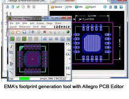 PCB Design Tool automates generation of PCB footprint.