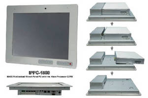 Modular Panel PC has modular processor, LCD, and I/O units.