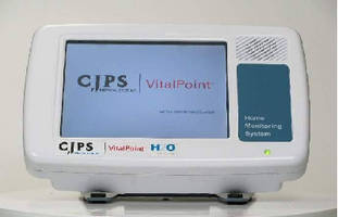 Patient Monitoring System supports remote monitoring via tablet.