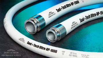 High-Purity Hose suits clean-in-place applications.