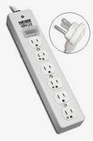 Surge Suppressors provide outlets outside patient care areas.